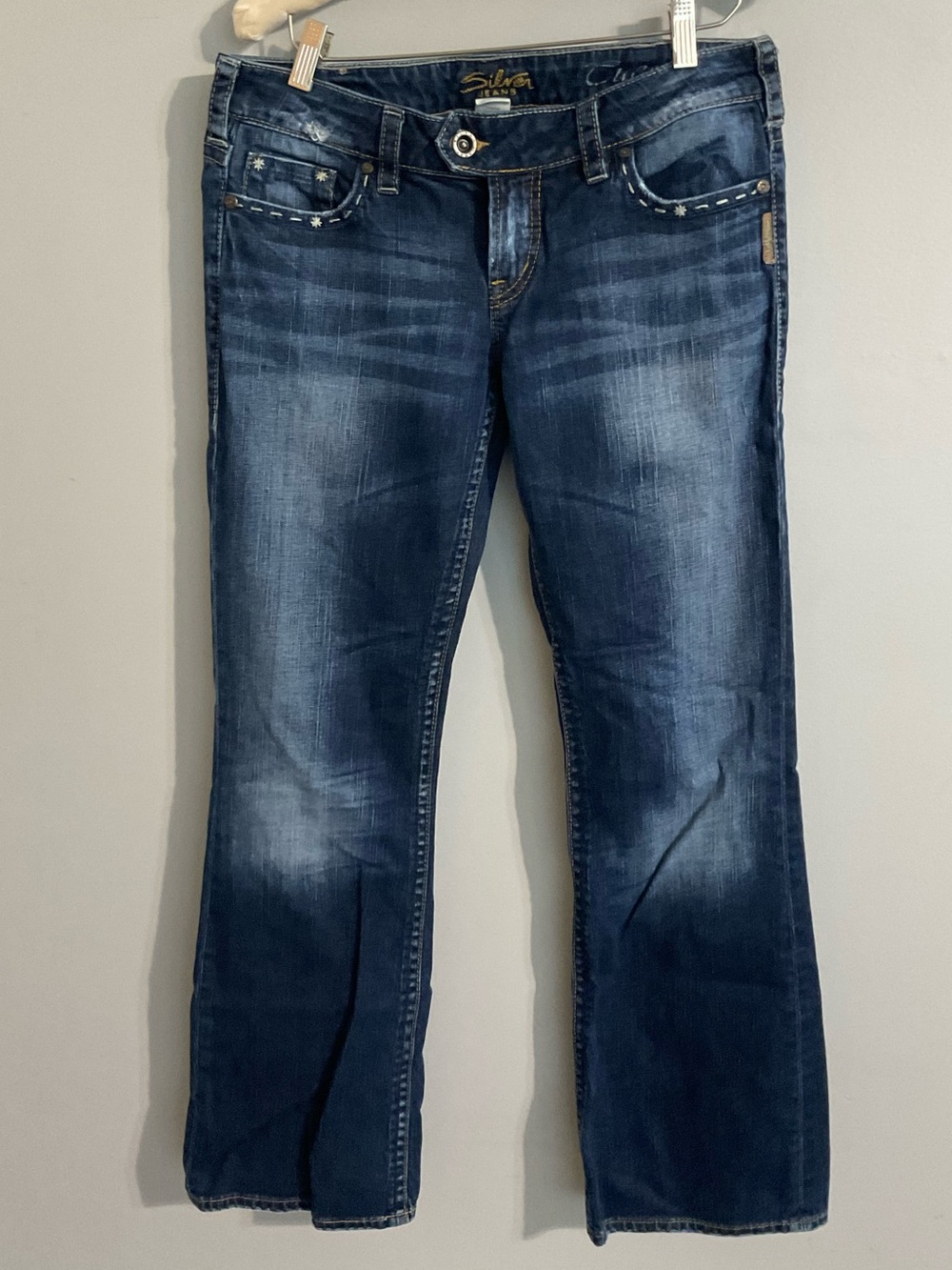 Silver Jeans Tuesday Bootcut Dark Wash Jeans 30x33